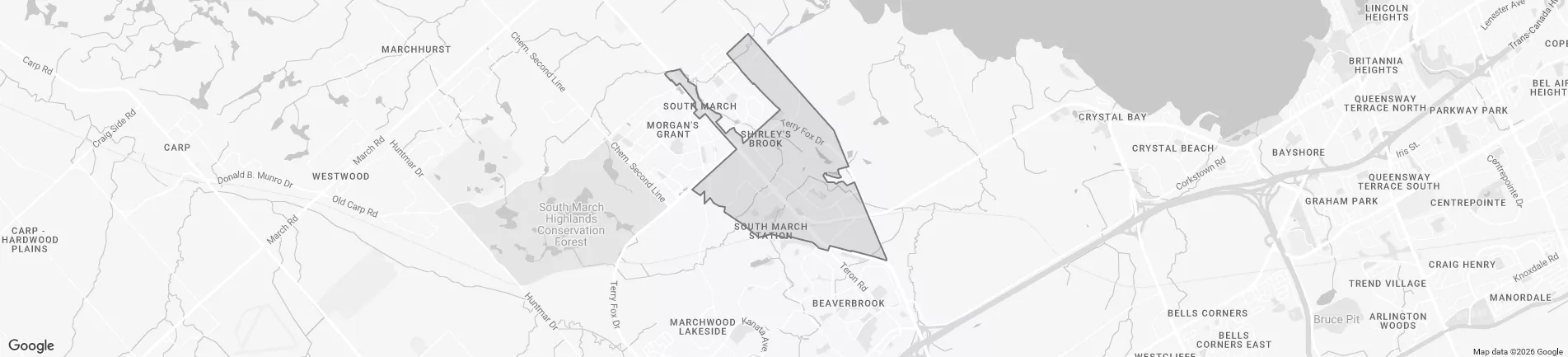 Map of Kanata North